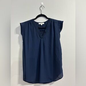 Chaus Women's Deep Blue Blouse